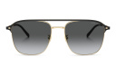 Shop GIORGIO ARMANI Logo Square Sunglasses online.