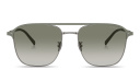 Shop GIORGIO ARMANI Logo Square Sunglasses online.