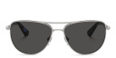 Shop BURBERRY Logo Aviator Sunglasses online.