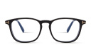 Shop TOM FORD T Logo Square Eyeglasses online.