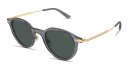 Shop MONTBLANC Nib Panthos Sunglasses online.