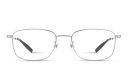 Shop MONTBLANC Snowcap Rectangle Eyeglasses online.