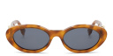 Shop FENDI FF Diamonds Oval Sunglasses online.