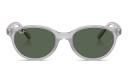 Shop Ray-Ban Junior Kids Bio-Based Square Sunglasses online.