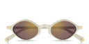 Shop Cartier Première de Cartier Unisex Irregular Sunglasses online.