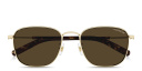 Shop MONTBLANC Snowcap Panthos Sunglasses online.