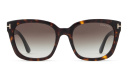 Shop TOM FORD Haylay Square Sunglasses online.