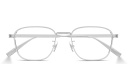 Shop Dunhill Signature Reed Rectangle Eyeglasses online.