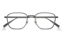 Shop Dunhill Signature Reed Rectangle Eyeglasses online.