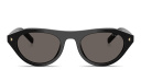 Shop PRADA Logo Signature Irregular Sunglasses online.