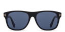 Shop TOM FORD T Logo Square Sunglasses online.