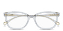 Shop Chloe Logo Signature Rectangle Eyeglasses online.