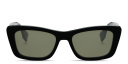 Shop FENDI Lettering Irregular Sunglasses online.