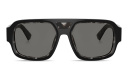 Shop Dolce & Gabbana Logo Signature Square Sunglasses online.