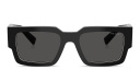 Shop PRADA Symbole Rectangle Sunglasses online.