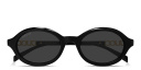 Shop GUCCI Logo Signature Oval Sunglasses online.