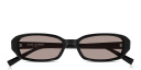 Shop SAINT LAURENT SL 872 Erin Oval Sunglasses online.