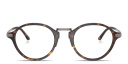 Shop GIORGIO ARMANI Engraved Logo Panthos Eyeglasses online.