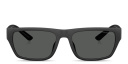 Shop Emporio Armani Embossed Logo Pillow Sunglasses online.