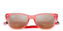 Shop Ray-Ban Junior Kids New Wayfarer Square Sunglasses online.