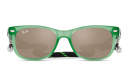 Shop Ray-Ban Junior Kids New Wayfarer Square Sunglasses online.