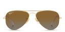Shop Ray-Ban Junior Kids Mirror Aviator Sunglasses online.