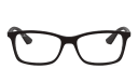 Shop Ray-Ban Optics Unisex Rectangle Eyeglasses online.