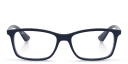 Shop Ray-Ban Optics Unisex Rectangle Eyeglasses online.