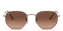 Shop Ray-Ban Hexagonal Flat Lenses Sunglasses online.