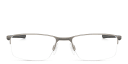 Shop Oakley Half-Rim Rectangle Eyeglasses online.