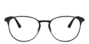 Shop Ray-Ban Engraved Logo Unisex Panthos Eyeglasses online.
