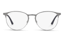 Shop Ray-Ban Engraved Logo Unisex Panthos Eyeglasses online.