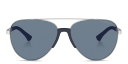 Shop Emporio Armani Pilot Sunglasses online.