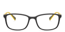 Shop Prada Linea Rossa Rectangle Eyeglasses online.