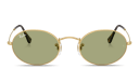 Shop Ray-Ban Oval Metal Unisex Sunglasses online.