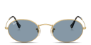 Shop Ray-Ban Oval Metal Unisex Sunglasses online.