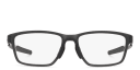 Shop Oakley Metalink Wide Rectangle Eyeglasses online.