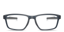 Shop Oakley Metalink Wide Rectangle Eyeglasses online.