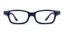 Shop Mira Flex Kids Rimless Wide Rectangle Eyeglasses online.