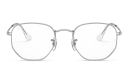 Shop Ray-Ban Unisex Hexagonal Irregular Eyeglasses online.