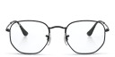 Shop Ray-Ban Unisex Hexagonal Irregular Eyeglasses online.