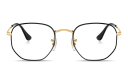Shop Ray-Ban Unisex Hexagonal Irregular Eyeglasses online.