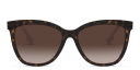 Shop BURBERRY Vintage Check Square Sunglasses online.