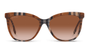 Shop BURBERRY Vintage Check Square Sunglasses online.