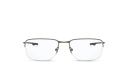 Shop Oakley Wingback Half-Rim Square Eyeglasses online.