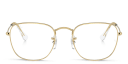 Shop Ray-Ban Frank Unisex Square Eyeglasses online.