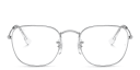 Shop Ray-Ban Frank Unisex Square Eyeglasses online.