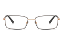 Shop EYE'M Wide Rectangle Eyeglasses online.