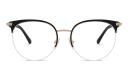Shop EYE'M Half Rim Cat Eye Eyeglasses online.