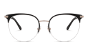 Shop EYE'M Half Rim Cat Eye Eyeglasses online.